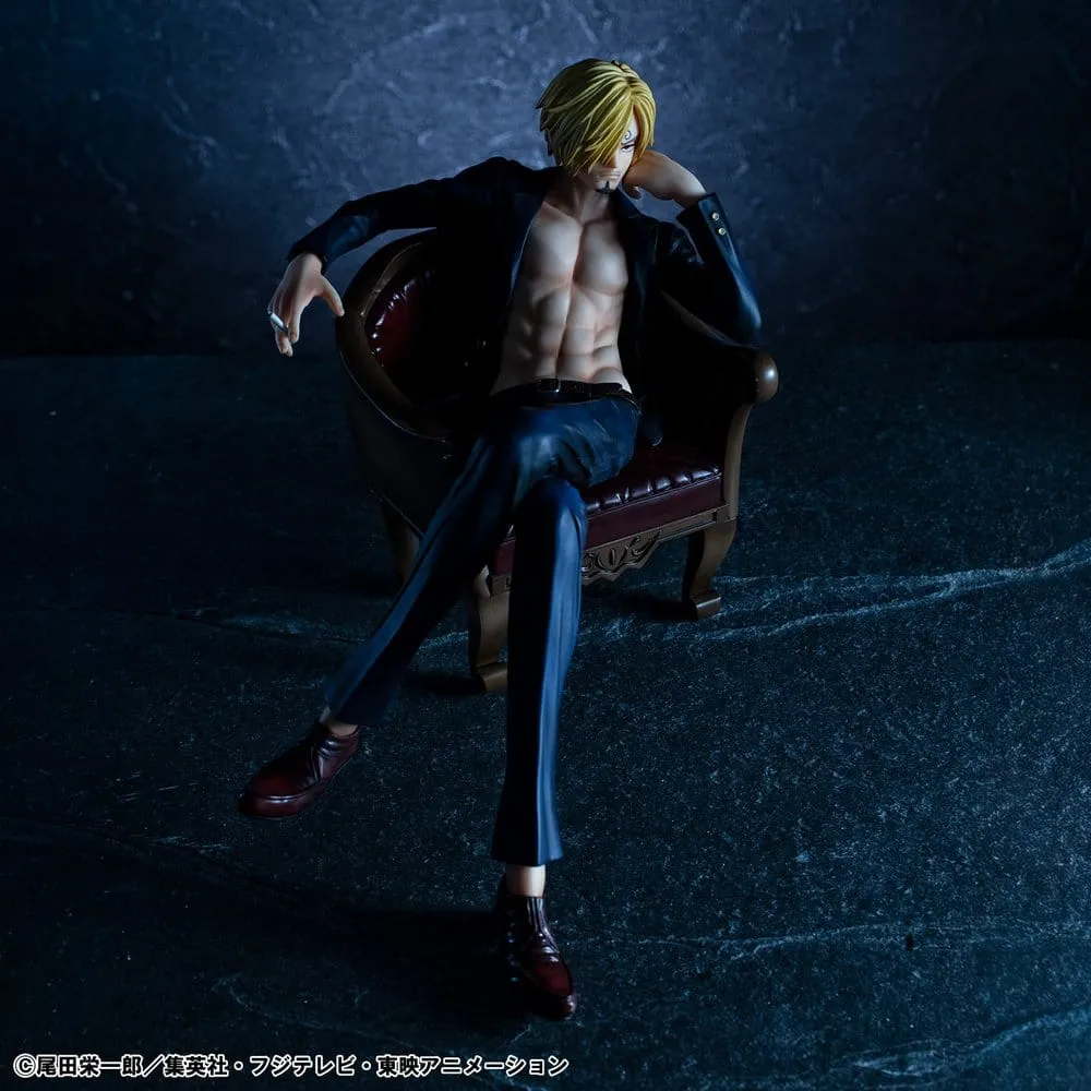 One Piece Portrait.Of.Pirates "S.O.C" PVC Figure Sanji Ver.R 14 cm